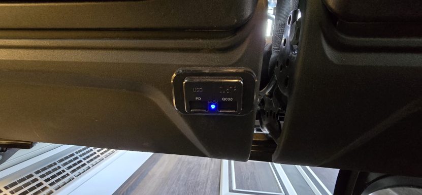 USB-laadpunten voor iedere passagier